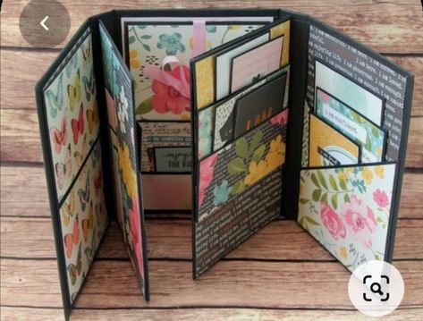 Mini Albümler, Scrapbooking Design, Mini Albums Scrap, Mini Album Tutorial, Scrap Album, Album Scrapbooking, Kids Calendar, Mini Scrapbook, Mini Scrapbook Albums