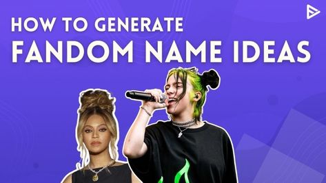 Cute Fandom Name Ideas, Fandom Name Ideas, You Are Blessed, Best Fan, Unique Names, Music Album, Your Music, Ed Sheeran, Cool Names