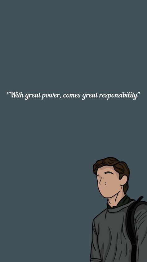 Great Power Comes Great Responsibility Tattoo, Spider Man Wallpaper With Great Power Comes Great Responsibility, With Great Power Comes Great Responsibility Tattoo, With Great Power Comes Responsibility Wallpaper, With Great Power Comes Responsibility Tattoo, With Great Power Comes Responsibility, Spiderman Quotes, Spider Man Quotes, Responsibility Quotes