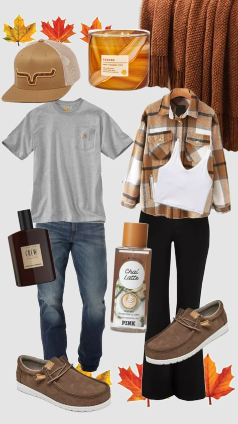 Fall Matching Outfits Couple, Thanksgiving Outfit Ideas For Women, Country Fall Outfits, Outfits For Couples, Cozy Thanksgiving, Chic Style Inspiration, Classic Thanksgiving, Job Clothes, Casual Country Outfits