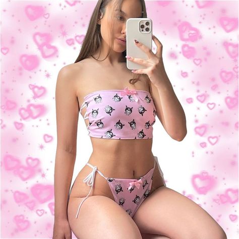 My Melody Swimsuit, Kuromi Swimsuit, Sneak Peak, Plan A, Baby Sets, High Waisted, How To Plan, Instagram