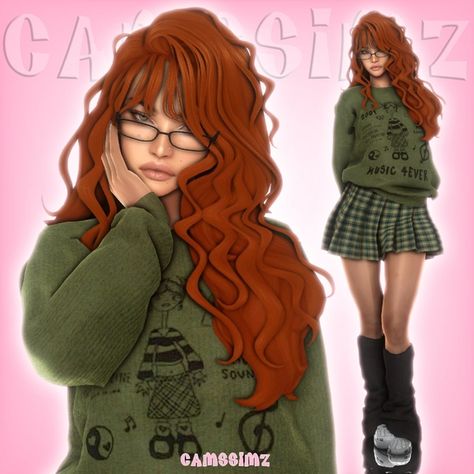 aria ༊*·˚ | camssimz Sims 4 Oc, Sims 4 Sims Characters Download, Sims 4 Character Ideas, Cc Face, Sims 4 Content, Sims Download, The Sims 4 Skin, Sims Packs, Sims 4 Cc Makeup