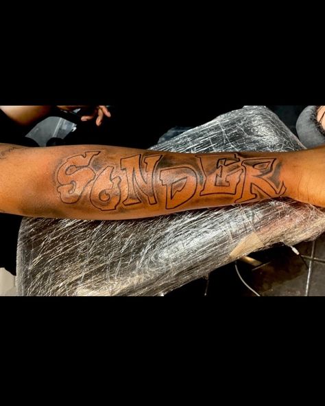 Sonder Tattoo Design, Sonder Meaning, Sonder Tattoo Ideas, Problems In The World, Arm Tattoos Black, Hard Tattoos, Tattoos Black, Tattoos For Black Skin, Pretty Tattoos For Women