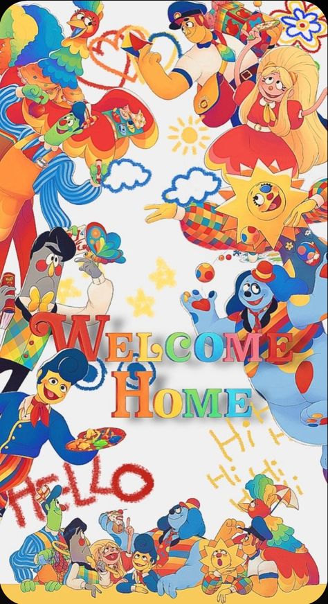 Welcome Home Lockscreen, Wally Darling Wallpaper Ipad, Welcome Home Wallpaper Puppet, Welcome Home Puppet Show Wallpaper, Welcome Home Wallpaper Iphone, Wally Darling Wallpaper Iphone, Welcome Home Aesthetic, Welcome Aesthetic, Welcome Home Wallpaper