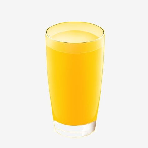 Juice Clipart, Yellow Juice, Juice Png, Cup Clipart, Summer Juice, Yellow Png, Golden Mix, Yellow Fruit, Blue Cups