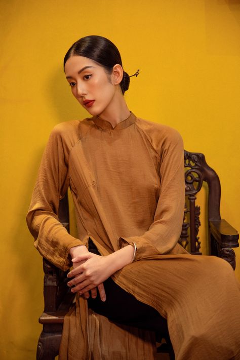 Vintage Ao Dai, Raya Pose, Asian Core, Vietnamese Clothing, Web Project, Photoshoot Concept, Chinese Style, Vietnam, China