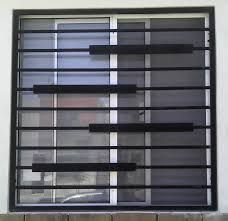 Burglar Bars Window Ideas Modern Steel, Window Grills Designs Modern, Window Bars Design, Iron Grills For Windows, Metal Windows Design, Iron Window Grill Modern Home, Grills Design Window, Windows Grill Design Modern, Steel Window Grill Design Modern