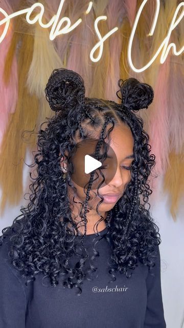 You Sit I Slay 👸🏽 on Instagram: "long bob + synthetic curls 😍😍😍 #trendingstyles #bobbraids #shortbraids #longislandbraider" 2023 Long Bob, Long Bob Braids, Braided Bob, Cute Box Braids, Bob Braids, Cute Box Braids Hairstyles, December 27, Cute Box, Box Braids Hairstyles