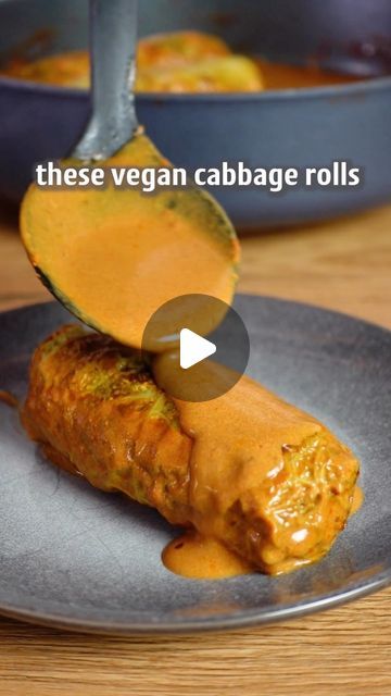 Vegan Cabbage Rolls, Vegan Cabbage, Smoked Tofu, Cabbage Rolls Recipe, Savoy Cabbage, Garlic Fries, Vegan Cookbook, Cabbage Rolls, Vegan Breakfast