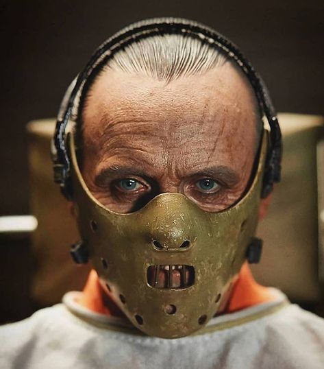 DreamAward on Instagram: “Anthony Hopkins is Doctor Hannibal Lecter in the Silence of the Lambs.📷 ©️inefriends Follow @_dreamaward_ . . . . . . . . . @horror_cinema_…” Hannibal Lecter Mask, Hannibal Mask, Bird Tattoo Neck, Dr Hannibal, Dr Hannibal Lecter, Pumpkin Jam, The Silence Of The Lambs, Sir Anthony Hopkins, Silence Of The Lambs