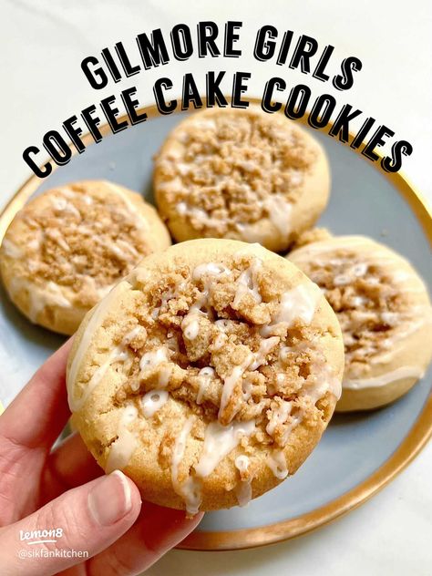 Gilmore Girls *Coffee Cake Cookies*🍪 | Article posted by Sikfan Kitchen | Lemon8 Gilmore Girls Cookies, Coffee Cake Cookies, Gilmore Girls Coffee, Gilmore Girl, Coffee Cookies, Girl Cakes, Coffee Cake, Corn Syrup, Gilmore Girls