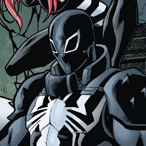 Agent Venom Pfp, Agent Venom Marvel, Comics Pfp, Venom Comic, Agent Venom, Drawings Inspo, Spiderman Comic Art, Venom Marvel, Symbiote Spiderman