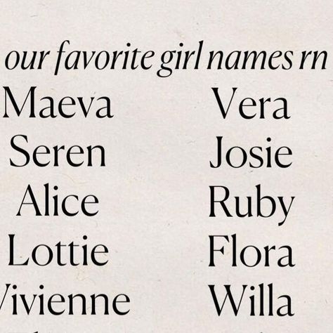 soft baby names on Instagram: "It’s that time!!! Submitted by you- our favorite girl names right now🖤 #babynames" Soft Names, Names For Girls, Writing Stuff, Soft Baby, Girl Names, Baby Soft, Baby Names, For Girls, Right Now