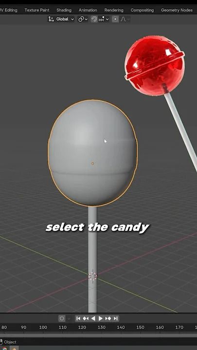 The quickest/easiest way to model a lollipop as a beginner 🍭 #blender #blendertutorial #3dmodeling Blender Tutorial Beginner, Blender 3d Tutorial, Blender Character, Blender Character Modeling, Photorealistic Rendering, Blender Models, Digital Sculpting, Motion Capture, Blender Tutorial