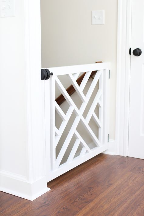 taking child safety to a whole new level with custom baby gates | Photography and Design: Melissa Baran Custom Baby Gates, Barn Door Baby Gate, Baby Gate For Stairs, Kids Gate, Stair Gate, Baby Gate, Baby Gates, One Room Challenge, Room Challenge