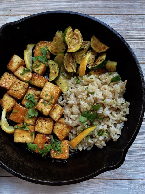 Lemon Pepper Tofu with Lemon Sauce Pepper Tofu Recipe, Lemon Pepper Tofu, Lemon Tofu, My Bizzy Kitchen, Lemon Pepper Sauce, Pepper Tofu, Tofu Recipe, Lemon Pepper Seasoning, Tofu Dishes