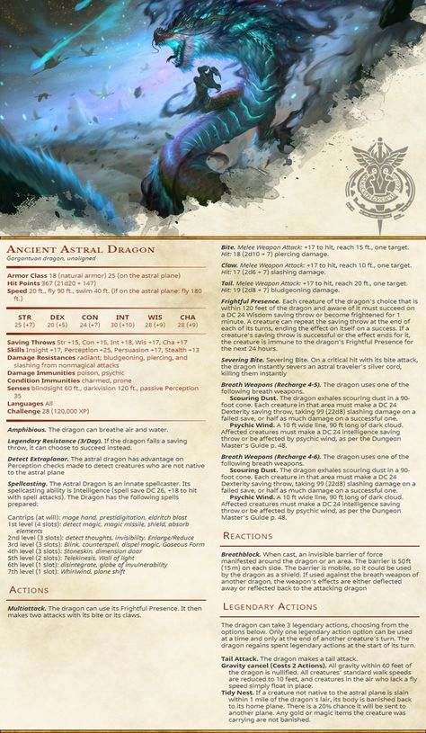 Cool Dnd Monsters, D&d Dragons, Dnd Monster Stat Block, D&d Homebrew, Homebrew Monsters 5e, 5e Dragon, Dnd Monsters Homebrew, D&d Monsters, Dnd Homebrew Monsters