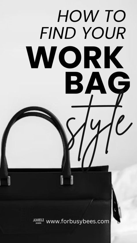 Find your work bag style Womens Work Tote, Work Tote Bags For Women, Best Work Bags For Women, Handbags For Work, Work Bags For Women, Best Work Bag, Work Bags Laptop, Work Purse, Work Productivity