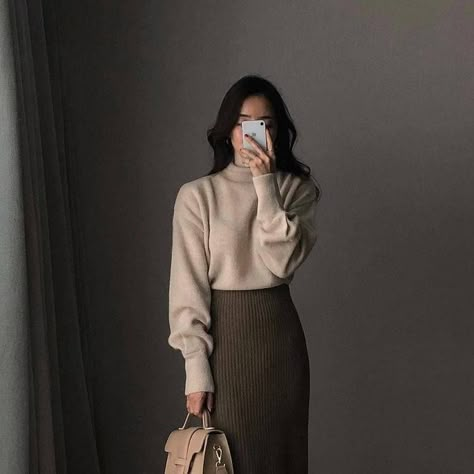 Stylish Fall Outfits, Outfit Trends, Mode Inspo, 가을 패션, Looks Style, Asian Style, Looks Vintage, Outfits Casuales, Modest Outfits