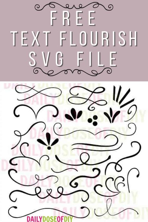 Download top free fonts for logos & branding! Best brush, script, & handwritten styles for commercial use. Click now! 😘😼 Hand Lettering Flourishes Embellishments, Free Flourish Svg Files For Cricut, Free Flourish Svg, F Around And Find Out Svg, Flourish Svg Free, Cricut Letters, Fonts For Logos, Svg Text, Top Free Fonts