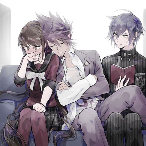 Kaito Momota, Maki Harukawa, New Danganronpa V3, Shuichi Saihara, Danganronpa Game, Meme Comics, Danganronpa 1, Danganronpa Memes, Trigger Happy Havoc