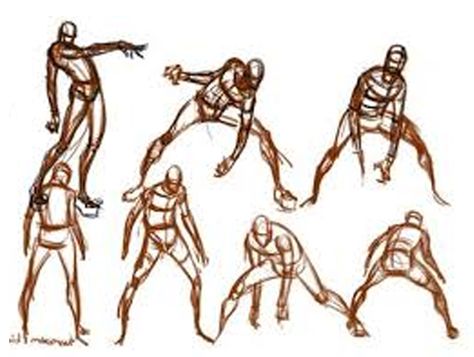 Animation Anatomy, Zombie Pose, Gesture Drawing Poses, Comic Book Art Style, Sketch Poses, Action Pose, Hand Drawing Reference, Body Reference Drawing, Small Drawings