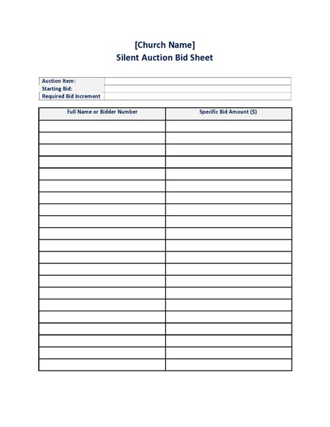 Silent Auction Bid Sheets, Paper Airplane Template, Teaching Plan, Powerpoint Slide Designs, Appreciation Printable, Book Cover Template, Sheet Template, Birthday Card Template, Silent Auction