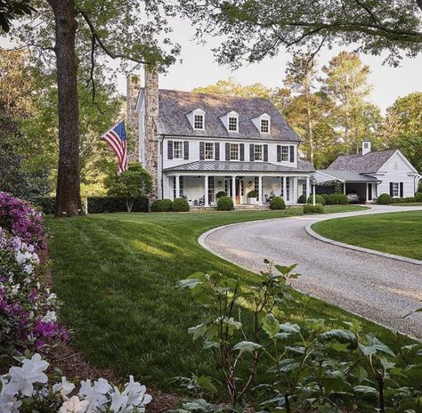 Carson Mcelheney, Cape House, Brick Exterior House, The Home Edit, New England Homes, Southern Home, Dream House Exterior, Colonial House, House Goals