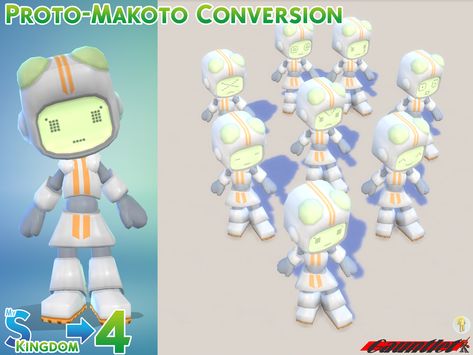 Proto-Makoto - Kingdom Conv... - Create a Sim - The Sims 4 - CurseForge My Sims Kingdom, Chibi Robot, Angry Expression, Sims 4 Studio, My Sims, Center Point, Cute Character, Post Quotes, Video Gamer