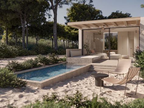 NUMA Comporta | Resort Developments | Fine & Country Portugal Garden Swimming Pool, Rice Fields, Oak Trees, Luxury Boutique Hotel, Menorca, Garden Storage, Villa Design, Spanish Style, Mediterranean Style