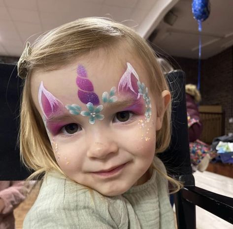 Grime Tattoo, Kids Face Painting Easy, Unicorn Face Paint, Face Painting Unicorn, Painting Unicorn, Pony Makeup, Easter Crafts Preschool, Face Painting Easy, Face Paint Ideas