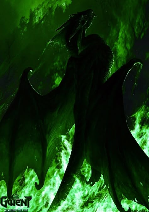 Black Dragon Green Fire, Black Dragon With Green Eyes, The Cannible Dragon, Black Dragon Green Eyes, Dragon Aesthetic Green, Green Dragon Aesthetic, Black Dragon Aesthetic, Black And Green Dragon, Green Dragon Art