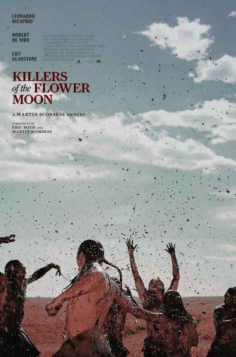 KILLERS OF THE FLOWER MOON (2023) poster design by Aleks Phoenix The Killers Of The Flower Moon, Killers Of The Flower Moon Book, Killers Of The Flower Moon Poster, Indie Film Poster, 2023 Poster Design, Moonlight Movie Poster, Moon 2023, Killers Of The Flower Moon, 2023 Poster