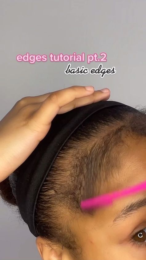 How To Do Cute Edges, How To Make Edges Hair Step By Step, How To Do Dramatic Edges, How To Do Big Edges, How To Do Heart Edges, How To Do Fluffy Edges, How To Do My Edges, Big Edges Tutorial, White Girl Edges