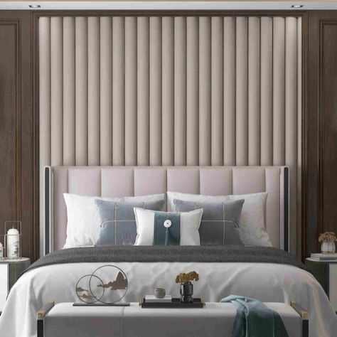 High Quality Luxury Decoration Bedroom Background Wall Semi Cylindrical Sponge Fabric Decorative Wall Panels - Buy Wall Panel Behind Bed,Decorative Wall Panels,Upholstered Wall Panels Product on Alibaba.com Fabric Wall Behind Bed, Fabric Panelling On Wall, Panel Behind Bed, Behind Bed Panelling, Padded Wall Panels, Pvc Wall Panels Designs, Wall Behind Bed, Fabric Wall Panels, Upholstered Wall Panels