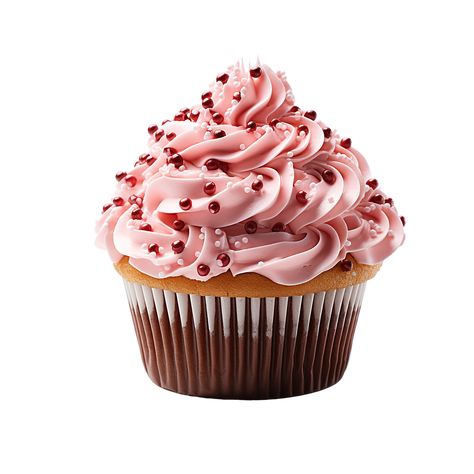 Cupcake Icon, Cupcake Png, Cupcake Clipart, White Bg, Cupcake Pictures, Cupcake Flavors, Cake Photography, Pink Cupcakes, Cake Art