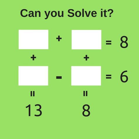 Can you solve this ⁉️ Math Puzzles Brain Teasers, Math Riddles With Answers, Math Riddles Brain Teasers, Game Math, Math Quizzes, Math Logic Puzzles, Mathematics Games, Brain Test, Apple Preschool