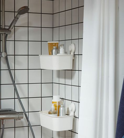 Shower storage ideas