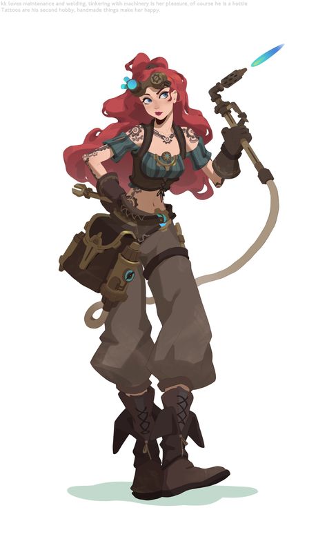 Punk Character Design, Punk Character, Steampunk Character, Steampunk Characters, Paint A Picture, Different Personalities, Cyberpunk Character, Victorian Steampunk, Dnd Art