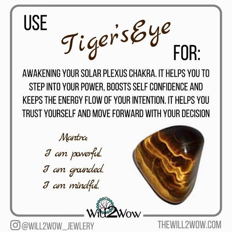 Tigereye Stone, Necklace Meaning, Eye Meaning, Magic Stones, Teaching Colors, Crystal Guide, Magical Stones, Witch Spell Book, Tiger Eye Crystal