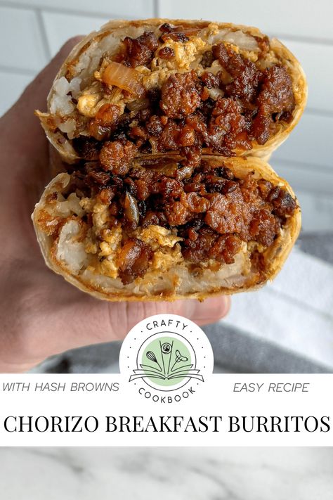 Chorizo Breakfast Burritos