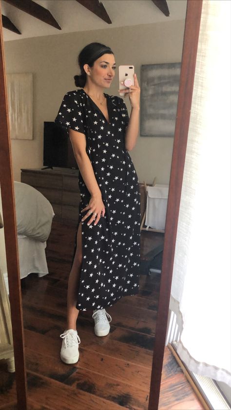 Dress With Vans, Photographer Outfit, 2021 Aesthetic, Dresses With Vans, Midi Dress Summer, Summer Look, Vans Classic, Dress Summer, Summer Looks