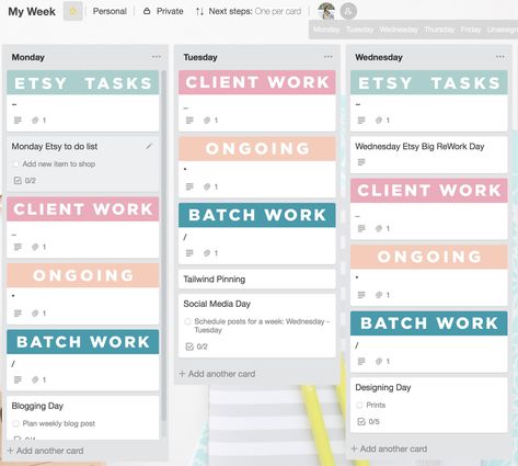 Weekly tasks How To Organize Tasks At Work, Outlook Tasks Tips, How To Keep Track Of Work Tasks, Trello Ideas, Excel Task Management Template, Business Daily Planner, Tasks By Planner Microsoft, Business Planner Printables, Life Admin