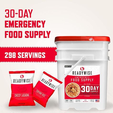 Don't get caught off guard with this 10 different meal options including breakfast, lunch, dinner, snacks, and drinks. Meals are packed into durable, long-lasting pouches designed to keep food fresh for up to 25 years! Just add water! Emergency Food Kit, Survival Food Kits, Dried Banana Chips, Teriyaki Rice, Emergency Food Supply, Dried Bananas, Calories Per Day, Life Tools, Emergency Supplies