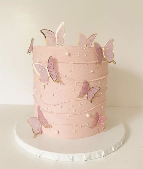 Aesthetic Butterfly cake in 2022 | Butterfly birthday cakes, Beautiful birthday cakes, Creative birthday cakes Gökkuşaği Pasta, Butterfly Theme Cake, Γενέθλια Mickey Mouse, Butterfly Themed Birthday Party, Butterfly Birthday Cakes, Butterfly Birthday Party, 18th Birthday Cake, Mini Cakes Birthday, Birthday Cakes For Women