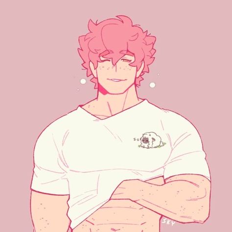 Pink Boy, Soft Heart, Guy Drawing, Cute Art Styles, Anime Poses Reference, Boy Art, Big Boy, Drawing Base, Drawing Reference Poses