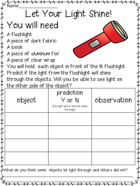 Sound Science, Light Science, Experiments Kids, 1st Grade Science, First Grade Science, Christmas Writing, Energy Activities, 4th Grade Science, Classroom Teacher