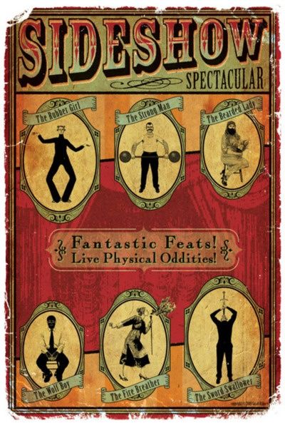 Sideshow poster this would be great to showcase the bridesmaids and groomsmen | See more about Sideshow, Poster and Circus Poster. Description from pinterest.com. I searched for this on bing.com/images Cirque Vintage, Circus Posters, Circus Vintage, Old Circus, Vintage Circus Posters, Circus Sideshow, Halloween Circus, Dark Circus, Carnival Posters