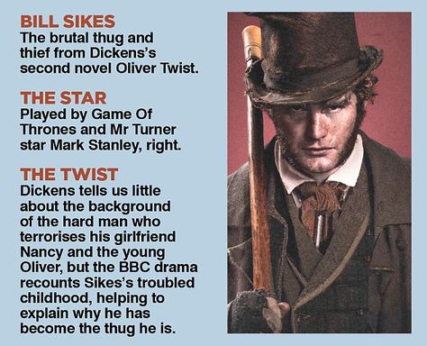 DickensianThe characters in the drama are all well known but the situations they find themselves in are entirely new. Bill Sykes, Mark Stanley Bill Sykes, Miss Havisham, Hard Men, Call The Midwife, Oliver Twist, Great Expectations, Bbc One, Tv Drama, Drama Series