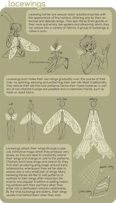 Fairy Concept, Lacewings, Lace Wings, Mythical Creatures Art, Creature Concept Art, Creature Concept, Art Tutorials Drawing, Drawing Base, Drawing Reference Poses